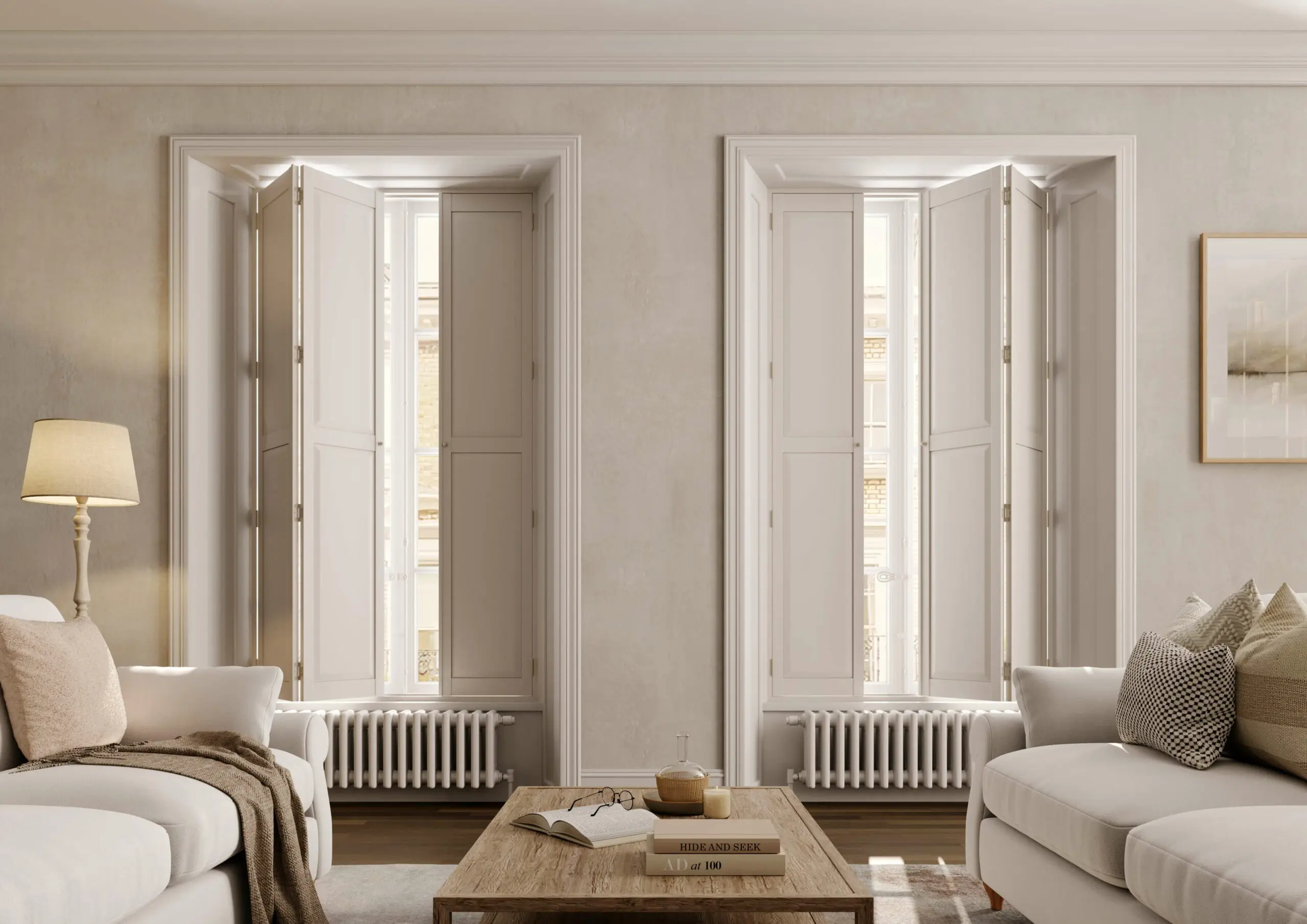 Solid Panel Wood Shutters thumbnail