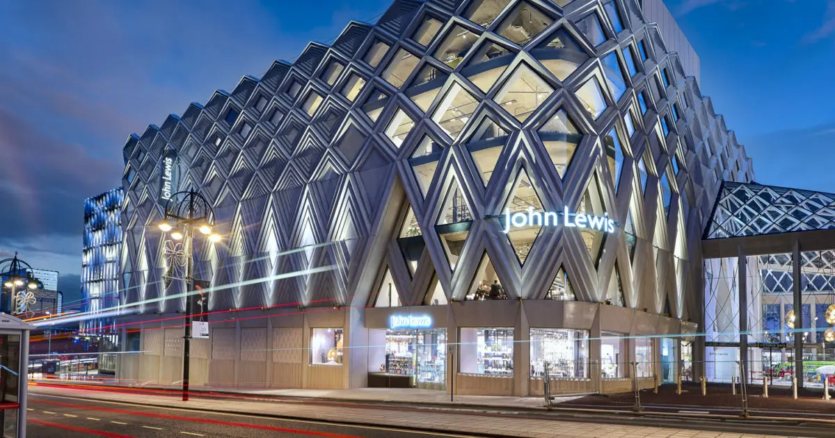 John Lewis Leeds store front