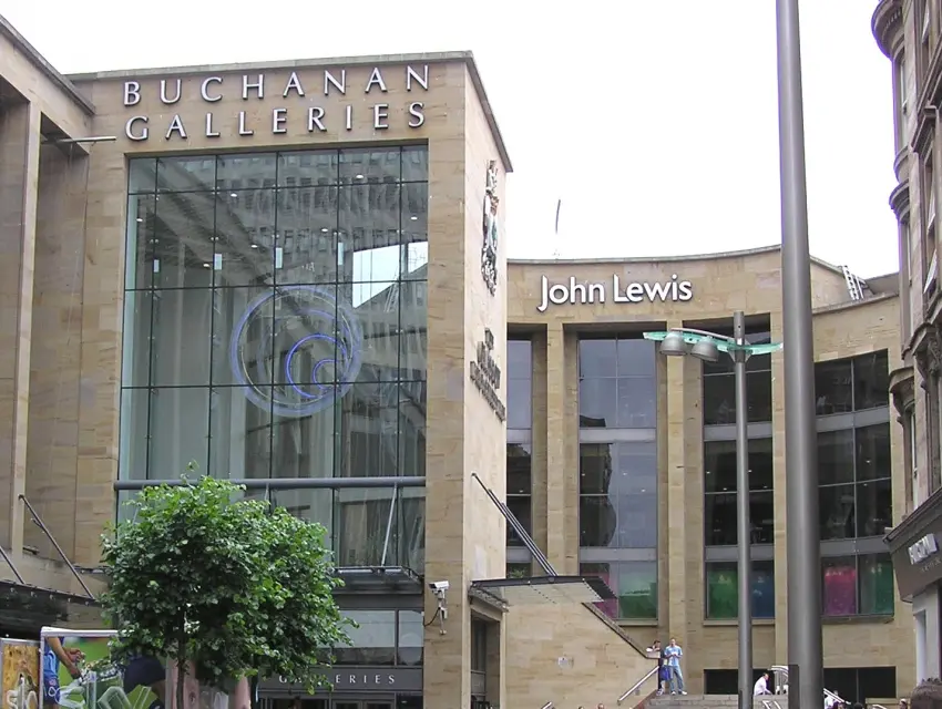 John Lewis store in Glasgow