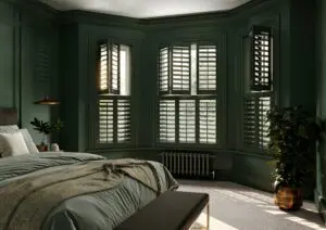 Bedroom shutters