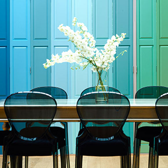 Custom coloured shutters by Shutterly Fabulous