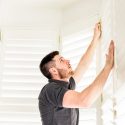 Shutter louvers installation Shutter louvers installation