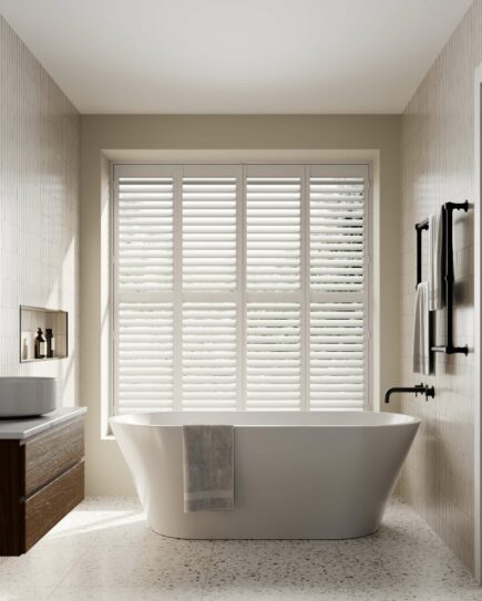 Bathroom shutters