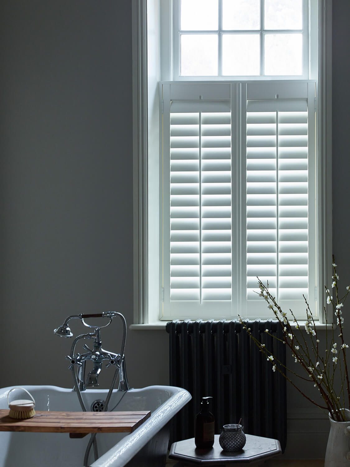 Bathroom shutters