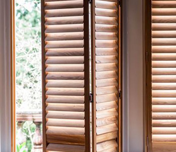 full-length door shutters