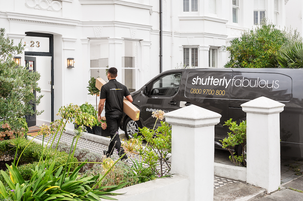Shutterly Fabulous delivery driver