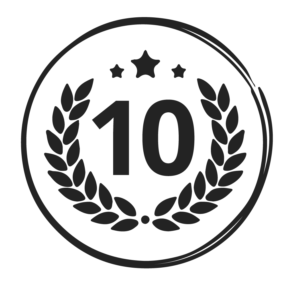 10 years symbol